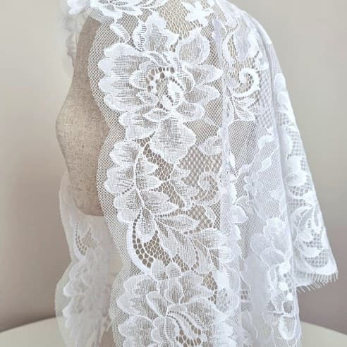 Rosaria White chapel veil