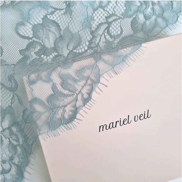 Rosaria Misty Green chapel veil